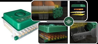 Automatická liaheň AGROFORTEL ECO PROFI C36 – pre sliepky, kačice, husi a holuby