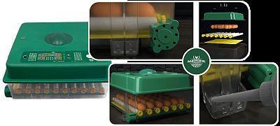 Automatická liaheň AGROFORTEL ECO PROFI C70 – pre sliepky, kačky, husi a holuby