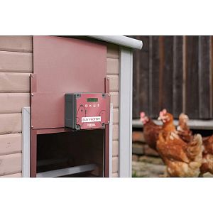 Automatické otváranie a zatváranie kurníka EasyProtect 30x33 ROSE – kompletná sada