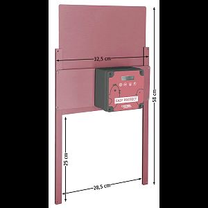 Automatické otváranie a zatváranie kurníka EasyProtect 30x33 ROSE – kompletná sada