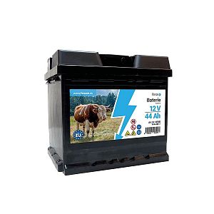 Batéria RF napájací zdroj fencee batéria DUO RF BDX50 s regulátorom + solárny panel 30 W + konzola + batéria