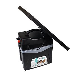 Batériový prenosný napájací zdroj pre elektrické ohradníky DUO BD10