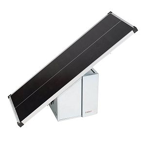 Bezpečnostný box pre napájanie plota a batériu s pevným 200 W solárnym panelom