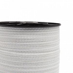 Biela páska na elektrický ohradník, šírka 20 mm
