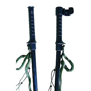 Branka k síti pro elektrický ohradník, výška 110 cm, šířka 125 cm, dvojitý hrot