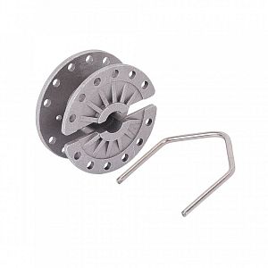 Bubnový napínač drôtov elektrického ohradníka