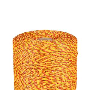 Drôt na elektrický ohradník, priemer 2 mm, žltooranžový, 500 m