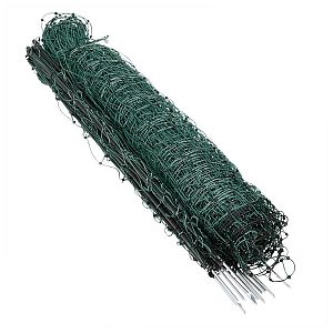 Elektrická síť STANDARD pro drůbež, slepice a kuřata, výška 112 cm, délka 25 m, 1 hrot