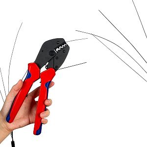 Elektrická tráva s oceľovými vodičmi pre elektrické ohrady – 10 ks