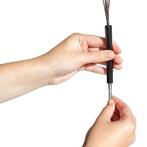 Elektrická tráva s oceľovými vodičmi pre elektrické ohrady – 10 ks