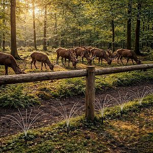 Elektrická tráva s oceľovými vodičmi pre elektrické ohrady – 10 ks