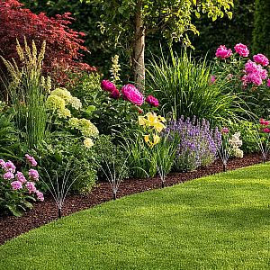 Elektrická tráva s oceľovými vodičmi pre elektrické ohrady – 10 ks