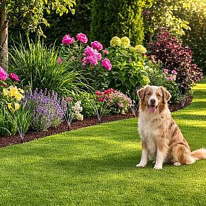 Elektrická tráva s oceľovými vodičmi pre elektrické ohrady – 10 ks