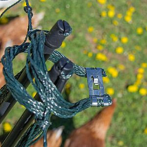 Elektrické ohradníky pre hydinu, výška 120 cm, dĺžka 50 m