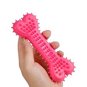 Gumová kosť pre psov, 15 cm, rôzne farby