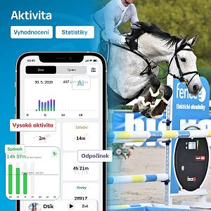 Inteligentný lokátor pre kone fencee EquiGPS Track