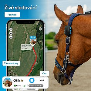 Inteligentný lokátor pre kone fencee EquiGPS Track