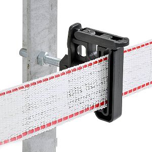Izolátor pre elektrický ohradník s metrickým závitom M6 - 40 mm ohradníková páska