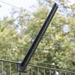 Izolátor pre elektrický ohradník s ochranou proti škodcom, dĺžka ramena 40 cm