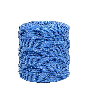 Kábel pre elektrický ohradník, priemer 3 mm, modrý, dĺžka 400 m