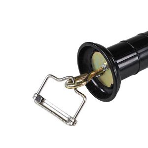 Kľučka brány oplotenia so spojkou pre elektrickú pásku do 40 mm