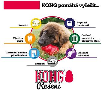 KONG Puppy Garnet pre psov