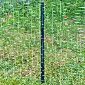Kovový plotový stĺpik U 107 cm