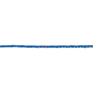 Lanko pro elektrický ohradník, průměr 2,5 mm, modré, délka 200 m