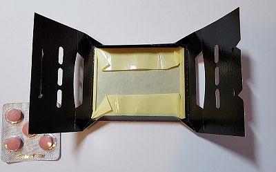 Lepová monitorovacia pasca na ploštice s atraktantom (5 ks)