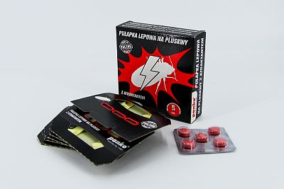 Lepová monitorovacia pasca na ploštice s atraktantom (5 ks)