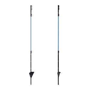Modrá náhradná tyč zo sklenených vlákien pre elektrický ohradník - 90 cm
