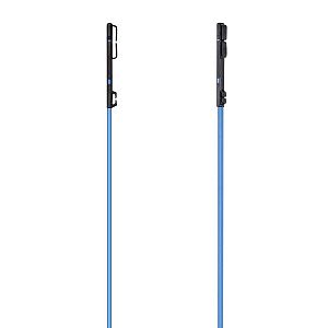 Modrá náhradná tyč zo sklenených vlákien pre elektrický ohradník - 90 cm