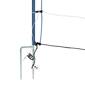 Modrá sieť na elektrický ohradník pre ovce, výška 108 cm, dĺžka 50 m