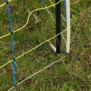 Náhradná podperná tyč ∅ 14 mm pre plotovú sieť - 120 cm