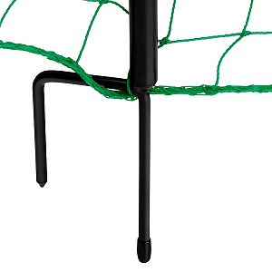 Nevodivá zelená ohradová sieť s bránou pre hydinu, dĺžka 50 m, výška 112 cm