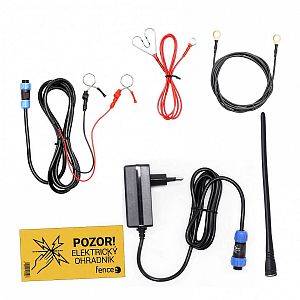 Obsah balenia generátora elektrického plotu fencee energy DUO RF EDX