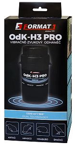 OdK-H3 PRO Plašič krtov, odpudzovač krtov, hryzcov, hrabošov VIBRAČNÝ - ZVUKOVÝ