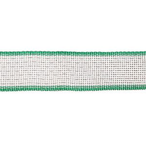Páska na elektrický ohradník, šírka 40 mm, zeleno-biela, dĺžka 200 m