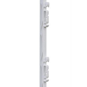 Plastový stĺpik pre elektrický ohradník, dĺžka 115 cm, 10 očiek, biely