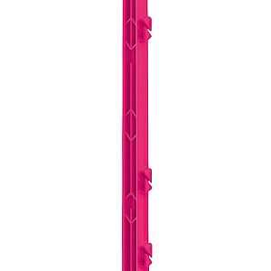 Plastový stĺpik pre elektrický ohradník, dĺžka 156 cm, 11 očiek, ružový