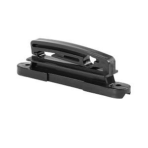 Plochý izolátor s klipom na plotovú pásku do 60 mm alebo lano, na skrutky - 10 ks