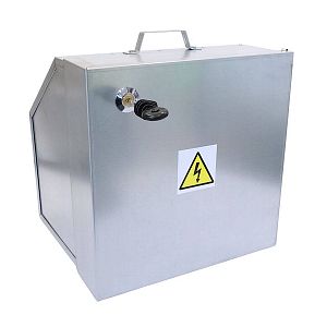 Prémiová súprava solárneho plotu - Kompletná bezpečnostná skrinka + inteligentný napájací zdroj 5J LTE, 100 W panel