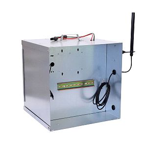 prenosný box s RF anténou pre RF generátor plot