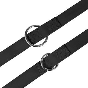 Prepínateľné vodítko pre psa PVC, 2 m, čierna / červená