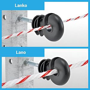 Profi set elektrický ohradník proti diviakom a lesnej zveri - napájanie - modré vodiče