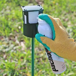 Sada pachový ohrada okolo ciest a diaľnic – adaptér s nosičom pachového ohrady 80 ks + sklolaminátový stĺpik 80 ks