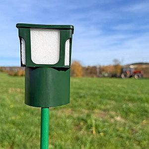 Sada pre pachový ohrada – PROFI držiaky s nosiče pachového ohrada BIO10-PO, sklolaminátové stĺpiky – 10 ks