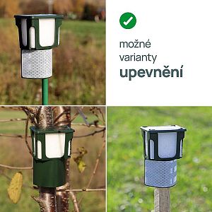 Sada PROFI adaptérov pre nosič pachového ohrada, bez reflexného pásika, 10 ks