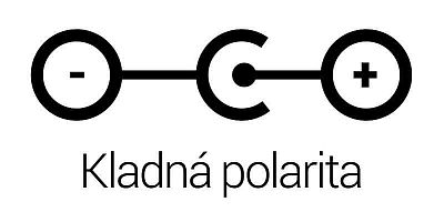 Schéma - kladná polarita