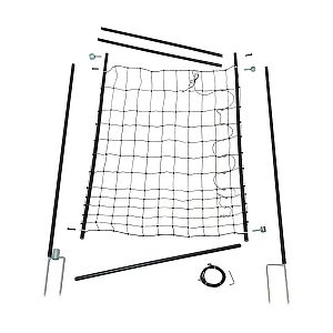 Sieťová brána pre elektrický ohradník, výška 120 cm, šírka 86 cm, dvojitý hrot